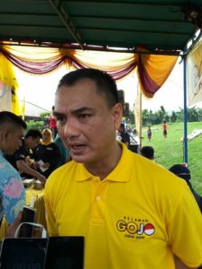 Relawan Golkar Jokowi (GOJO) Bergerak Cepat Membangun Basis dan Jaringan untuk Memenangkan Jokowi 2 Periode: Relawan GOJO Kecamatan Cakung Dikukuhkan