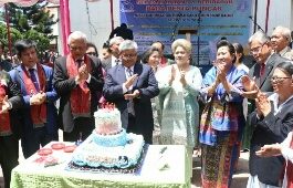 IBADAH RAYA 100 TAHUN RUMAH SAKIT HKBP BALIGE DIPIMPIN EPHORUS HKBP PDT. DR. DARWIN LUMBANTOBING