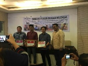 Diskusi Publik “Rumah Milenial”: *Tugas Generasi Milenial Menjaga Kerukunan dan Keberagaman*