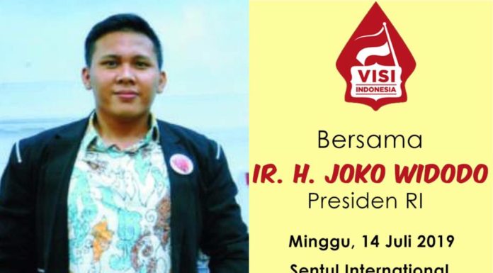 AKGI Mendukung Acara Visi Indonesia bersama Bapak Joko Widodo di Sentul 14 Juli 2019