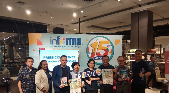 SEMARAK 15 TAHUN INFORMA HADIRKAN BERAGAM PROGRAM DAN SPECIAL EDITION FURNITURE 2019