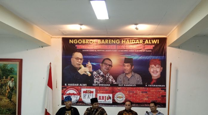 R. Haidar Alwi: Masalah Radikalisme, Intoleransi dan Terorisme Harus Dijadikan Musuh Bersama NKRI