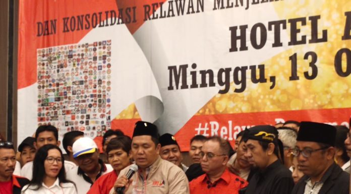 Aliansi Relawan Jokowi (ARJ) Resmi Menetapkan Tokoh Nasional Haidar Alwi Sebagai Calon Menteri di Kabinet Jokowi-Amin