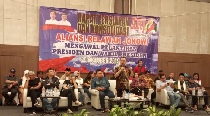 Aliansi Relawan Jokowi Gelar Rapat Persiapan dan Konsolidasi untuk Mengawal Pelantikan Presiden dan Wakil Presiden 20 Oktober 2019