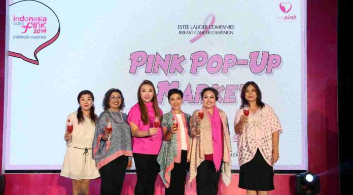 Estee Lauder – Pink Pop-up Market: Cuci Mata sambil Dukung Kesadaran Deteksi Dini Kanker Payudara