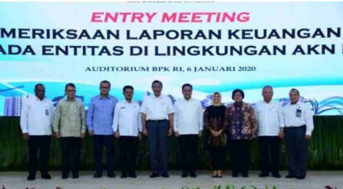 BPK adakan Entry Meeting, Jelang Pemeriksaan LKKL Tahun 2019