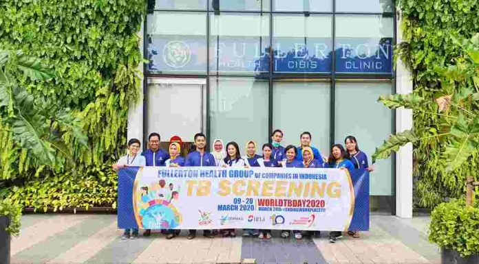 Karyawan Fullerton Health Indonesia Menjalani Pemeriksaan Skrining TB