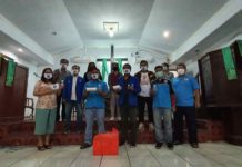 GAMKI DAN KNPI, HARMONIS MEMBANTU PONDOK PESANTREN DAN GEREJA DI PROVINSI BANTEN