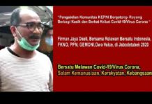 Pengabdian Komunitas Kepni Bergotongrorong Berbagi Kasih Dan Berkat Akibat Covid-19/Virus Corona