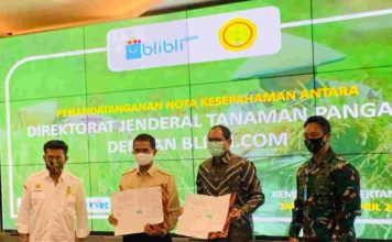 Kementan Gandeng Blibli Kerjasama dengan Kostraling Memasarkan Beras Secara Efisien