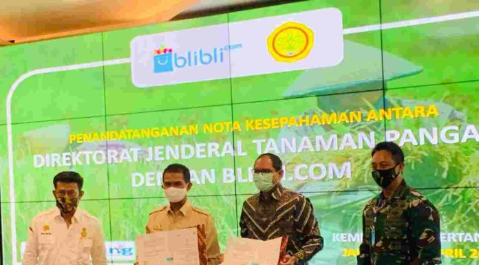 Kementan Gandeng Blibli Kerjasama dengan Kostraling Memasarkan Beras Secara Efisien