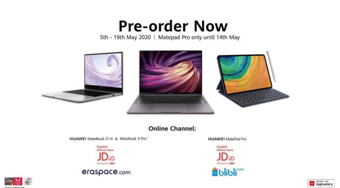 Huawei Luncurkan Seri Laptop Pertama dan Produk Tablet Dengan Inovasi Terbaru di Indonesia