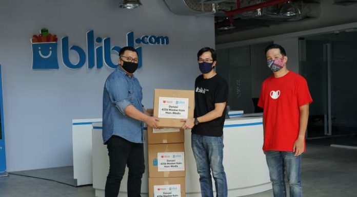 Blibli Bekerja Sama dengan ‘Masker Untuk Indonesia’ Sumbang Ribuan Masker Kain bagi Masyarakat Indonesia yang Membutuhkan