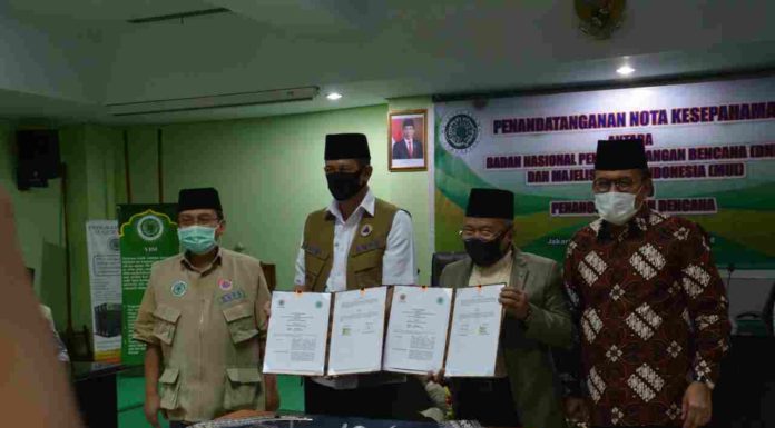 Teken MoU, MUI-BNPB akan Libatkan Ulama Edukasi New Normal