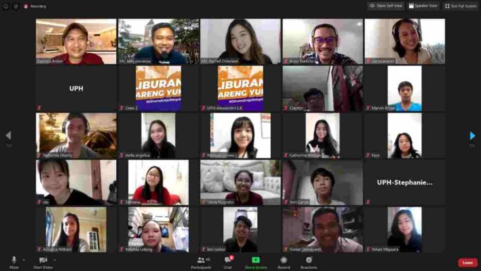 Webinar (Web Seminar) bertajuk “The Truth About Film Making” - Liburang Bareng Yuk UPH