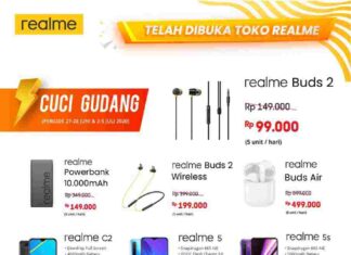 Realme dan Erajaya Group Resmikan realme Exclusive Store di Cibinong City Mal Bogor
