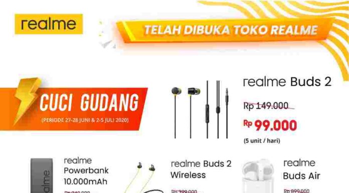 Realme dan Erajaya Group Resmikan realme Exclusive Store di Cibinong City Mal Bogor