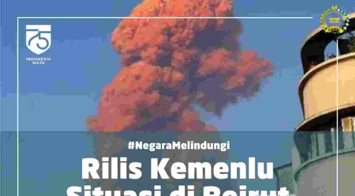 Pemerintah Indonesia Sampaikan Duka Cita dan Simpati setelah Ledakan di Beirut