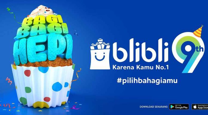 Pelanggan Penuhi Wishlist selama Ulang Tahun Blibli