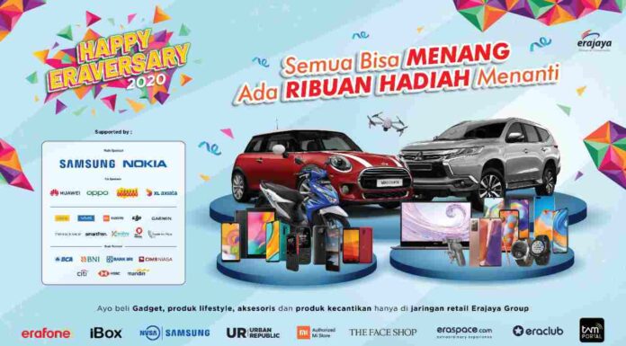 ERAVERSARY 2020 KEMBALI DATANG, SEMUA BISA MENANG!