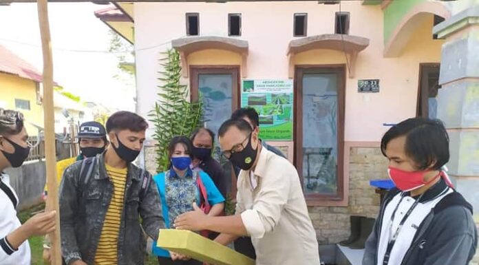 Mahasiswa Gotong Royong Cegah Pandemi Hingga Ciptakan Ketahanan Pangan Keluarga