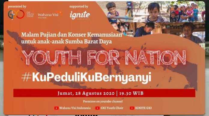 Malam Pujian dan Konser Kemanusiaan “Youth For Nation” untuk Peningkatan Gizi Anak-anak di Sumba Barat Daya