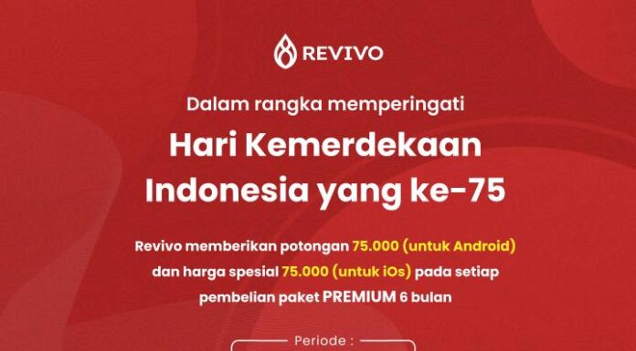 Merdeka dan Bertumbuh Bersama Revivo !
