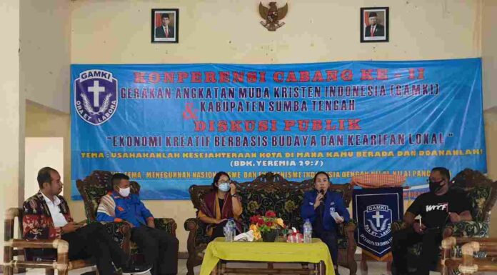 Hadiri Diskusi Publik GAMKI, Ratu Wulla Sampaikan Segitiga Emas Pariwisata Bali, Labuan Bajo Flores, Dan Sumba