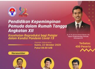 KEMENPORA MENGGELAR PENDIDIKAN KEPEMIMPINAN PEMUDA DALAM RUMAH TANGGA ANGKATAN XII