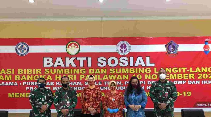 Smile Train Indonesia dan Pusrehab Kemhan RS Dr. Suyoto Adakan Baksos dan Pencanangan Kerjasama Terapi Wicara Bibir Sumbing