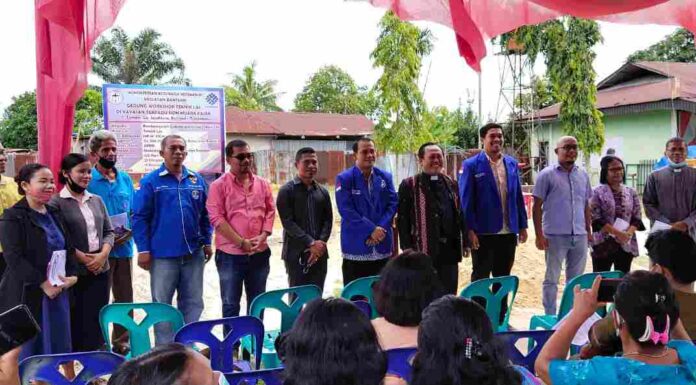 GAMKI Fasilitasi Pembangunan Lima Balai Latihan Kerja Komunitas Program Kemnaker