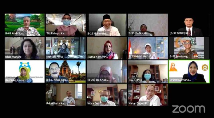 DPD RI Apresiasi Upaya Kemen PPPA Lindungi Anak di Tengah Pandemi