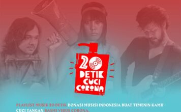 Vinyl #20DetikCuciCorona Diserahkan, Agar Masyarakat Tak Terabaikan