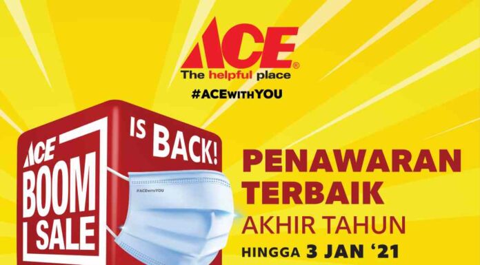 ACE BOOM SALE KEMBALI HADIR PENUHI KEBUTUHAN AKHIR TAHUN DENGAN HARGA HEMAT