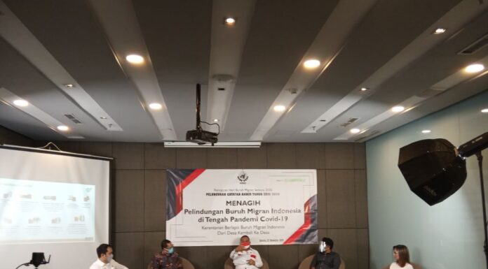 Peringati Hari Buruh Migran Sedunia 2020, Serikat Buruh Migran Indonesia (SBMI) Gelar Catatan Akhir Tahun (CATAHU) 2020 :’Menagih Pelindungan Buruh Migran Indonesia di Tengah Pandemi Covid 19
