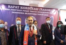 PARTAI DEMOKRASI RAKYAT INDONESIA SEJAHTERA (PDRIS) GELAR RAPAT KOORDINASI PERTAMA UNTUK KONSOLIDASI PARTAI