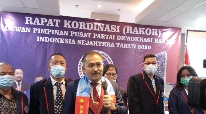PARTAI DEMOKRASI RAKYAT INDONESIA SEJAHTERA (PDRIS) GELAR RAPAT KOORDINASI PERTAMA UNTUK KONSOLIDASI PARTAI