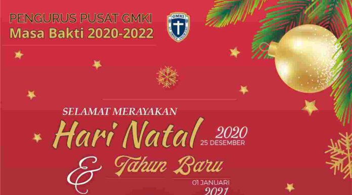 Pesan Natal Gerakan Mahasiswa Kristen Indonesia 2020: “Lihatlah, Kristus Menjadikan Semuanya Baru”