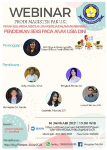 Peran Keluarga, Sekolah dan Gereja dalam Memberikan Pendidikan Seks pada Anak Usia Dini