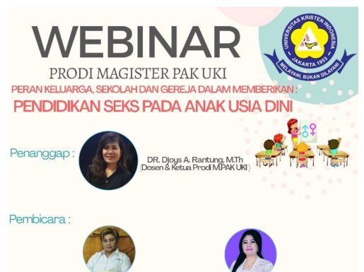 Peran Keluarga, Sekolah dan Gereja dalam Memberikan Pendidikan Seks pada Anak Usia Dini