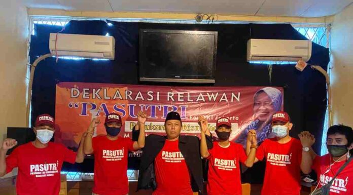Bangun Jakarta Lebih Maju, Relawan Pasukan Tri Rismaharini Gelar Deklarasi