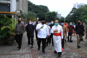 Bertemu Uskup Agung Jakarta, Menag Diskusi Penguatan Moderasi Beragama