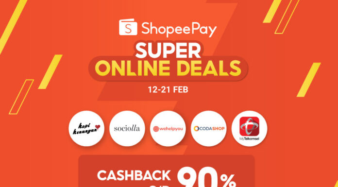 ShopeePay Super Online Deals Hadir Meriahkan Momen Imlek di Rumah
