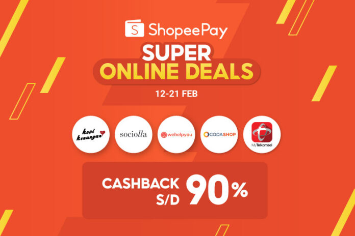 KV - ShopeePay Super Online Deals Hadir Meriahkan Momen Imlek di Rumah