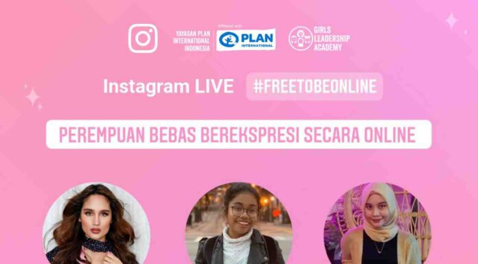Instagram dan Plan Indonesia Gaungkan Kebebasan Berekspresi di Ruang Online untuk Anak Remaja dan Kaum Muda Perempuan