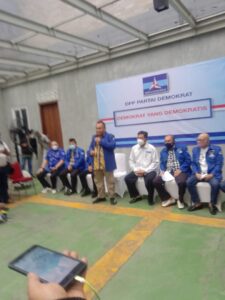 Pengurus DPP Partai Demokrat Hasil KLB Sibolangit Sumut Gelar Konferensi Pers Jelaskan 10 Penyebab dan Alasan Kader Demokrat Mendesak Penyelenggaraan KLB