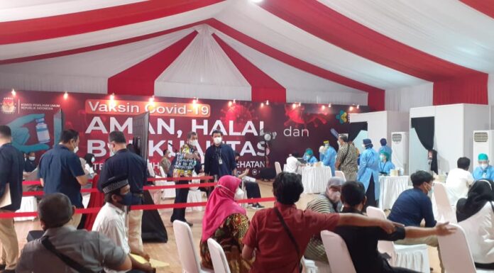 Kemenkes Vaksin 1.057 Pegawai KPU