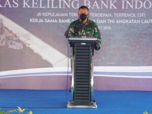 TNI ANGKATAN LAUT DUKUNG BANK INDONESIA MENEGAKKAN KEDAULATAN RUPIAH DI WILAYAH TERPENCIL