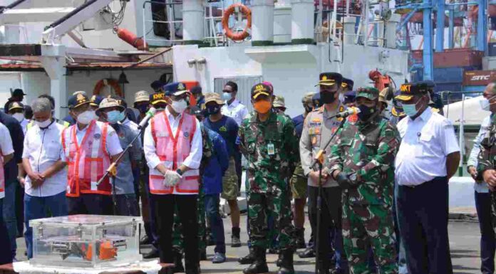 KOORDINASI DAN EVALUASI ANTARA UNSUR SAR, KUNCI KEBERHASILAN PENEMUAN CVR SRIWIJAYA AIR SJ-182