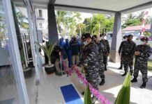 Pangkoarmada I Hadiri Penandatanganan Prasasti Pembangunan Stasion Bantu Kapal Selam dan Sarpras Mess di Natuna